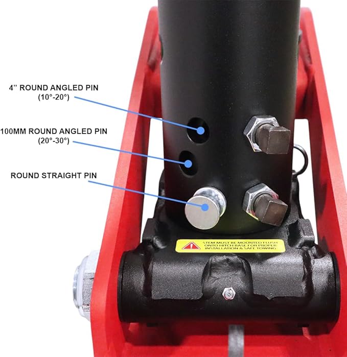Shocker 30K Gooseneck Surge Air Hitch & Shift Lock Coupler