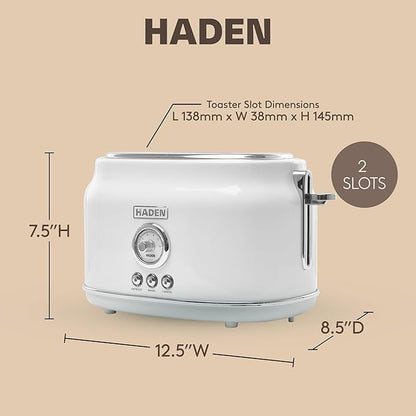 Haden Dorset 2 Slice Extra Wide Slot Toaster