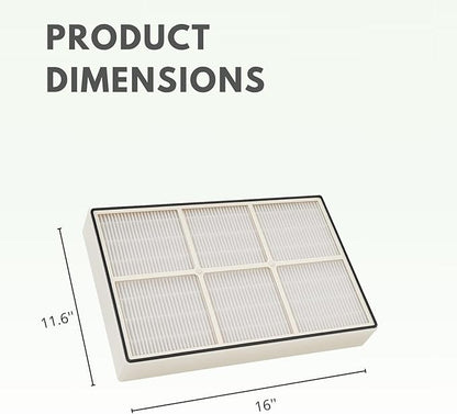 Nispira HEPA Filter with 4 Pre-Carbon Filters Compatible with Whirlpool