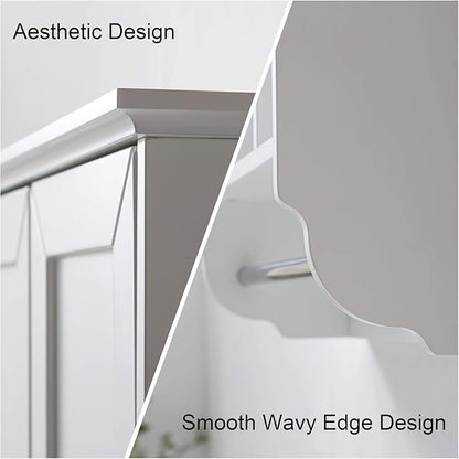 White Bathroom Wall Cabinet