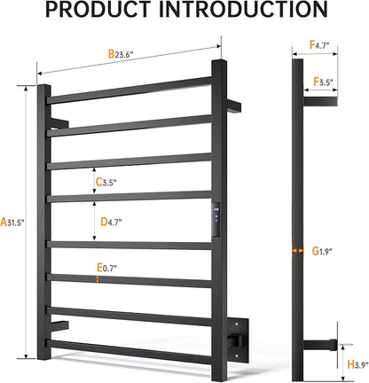 Towel Warmer Rack, Heated Towel Racks