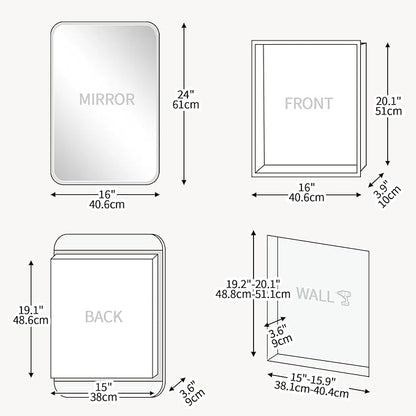 Rectangle Medicine Cabinet