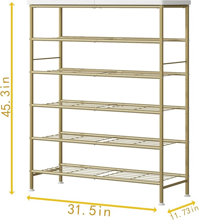 SUOERNUO Shoe Rack Organizer 6 Tier