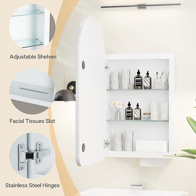 Arched Bathroom Medicine Cabinet