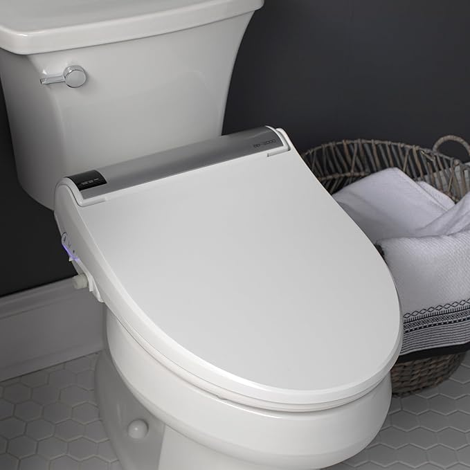 Bio Bidet BB2000 Electric Bidet Toilet Seat, Warm Water