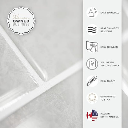 SMART TILES Peel and Stick Backsplash