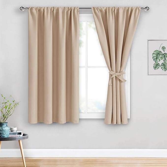 JIUZHEN Blackout Curtains for Bedroom