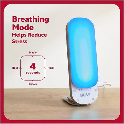 TRU RED Staples Brightwell 5-in-1 Productivity LED Desk Light, White (TR62804)