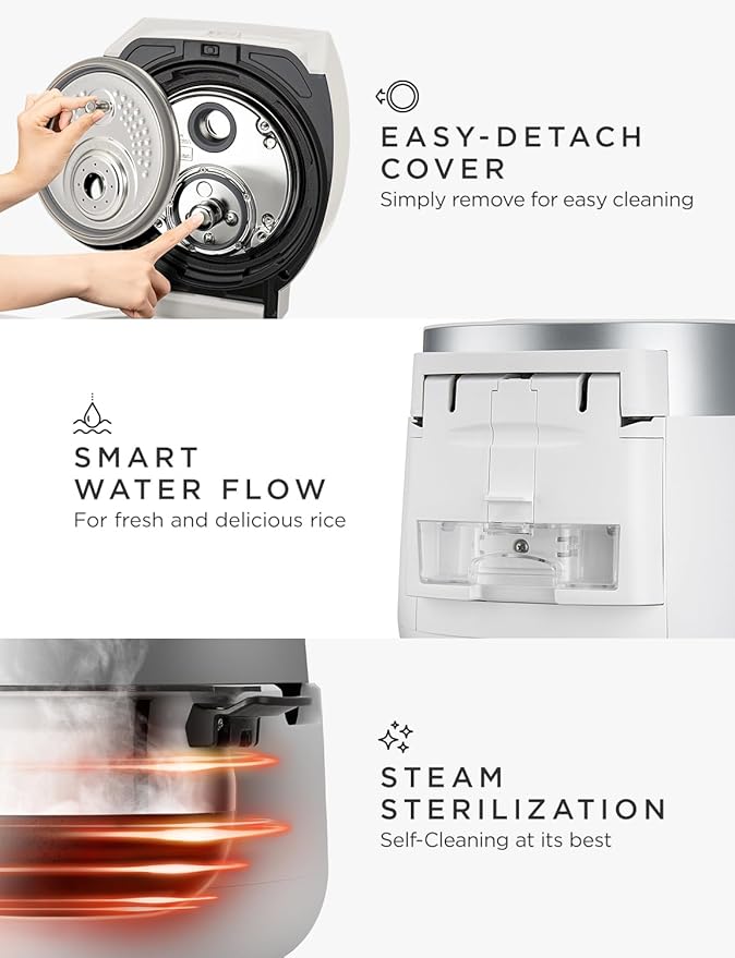 CUCKOO Twin Pressure Rice Cooker 10-Cup Uncooked / 20-Cup Cooked