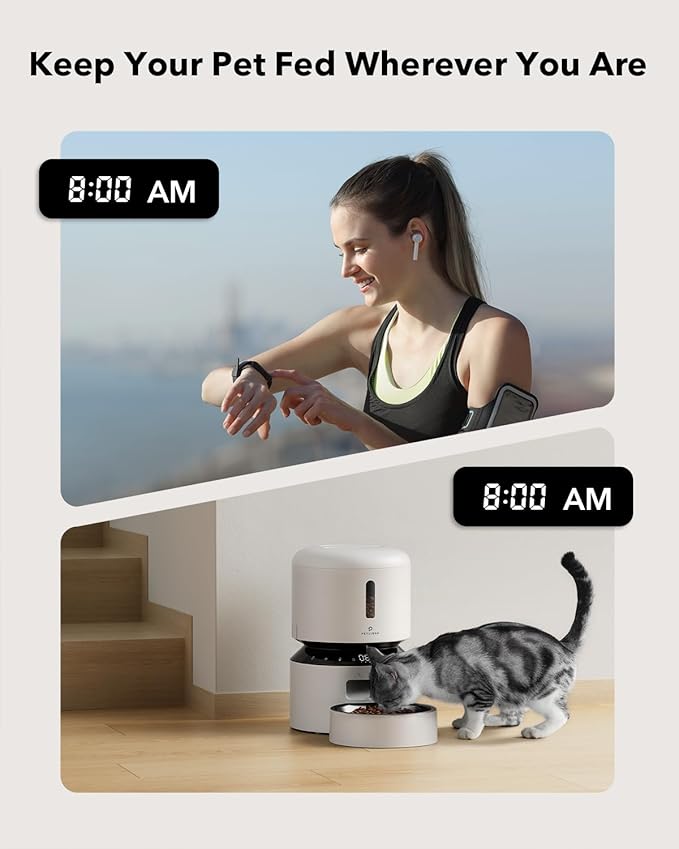 PETLIBRO Automatic Cat Feeder, Automatic Pet Food Dispenser