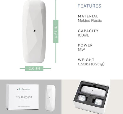 Air Esscentials The Diamond Gift Set, Pet-Preffered Smart Scent Air Machine