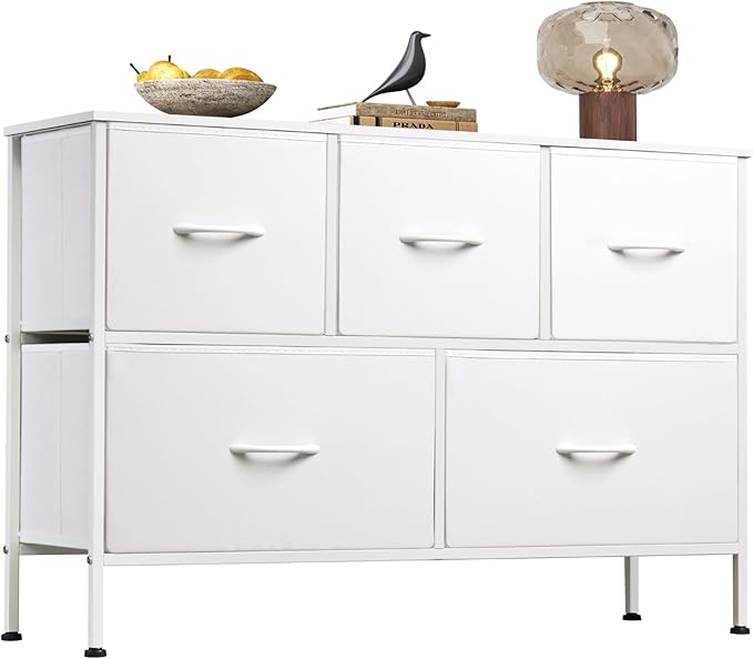 WLIVE White Dresser for Bedroom