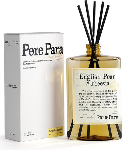 English Pear&Freesia Scent Reed Diffuser Refill 13.53 fl oz