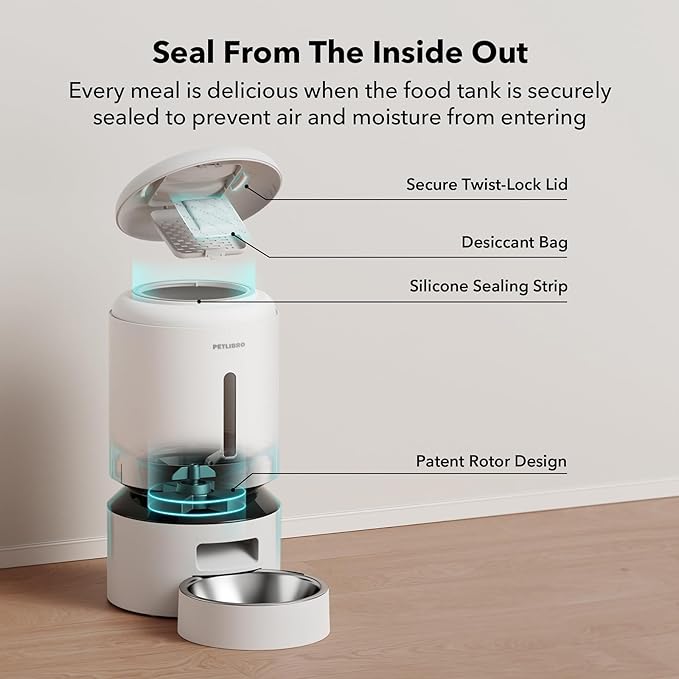 PETLIBRO Automatic Cat Feeder, 5G WiFi Automatic Dog Feeder