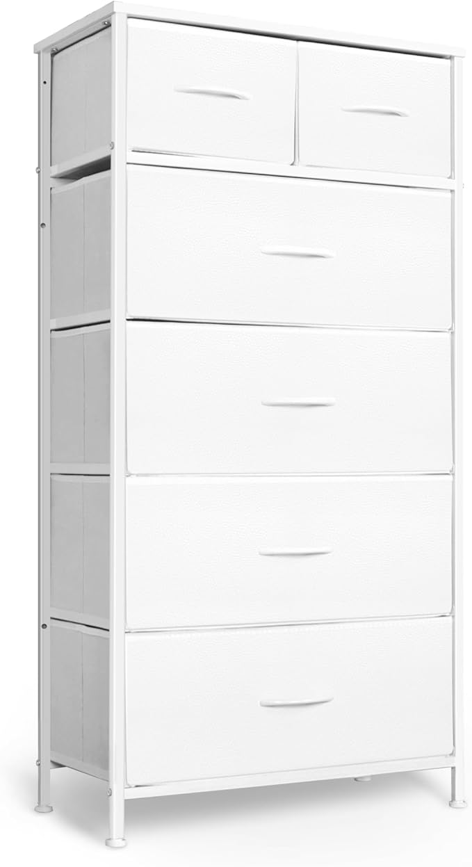 Mifuro Tall Dresser for Bedroom, Vertical Storage Organizer Tower