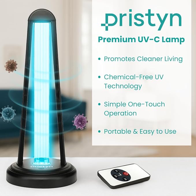 AirShield+ UV Light Sanitizer w/Spare Bulb – Premium UV Sanitizer Device