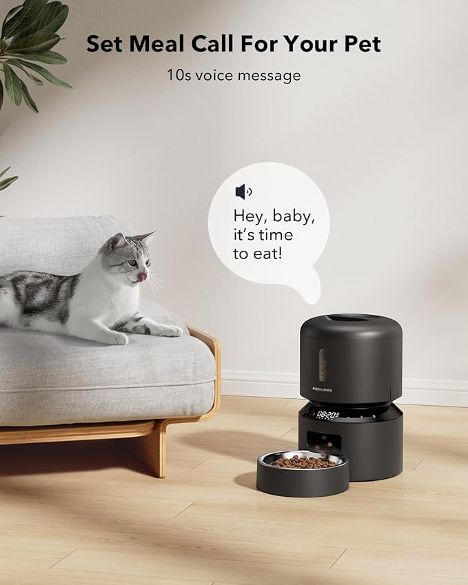 PETLIBRO Automatic Cat Feeder – 3L Programmable Pet Food Dispenser