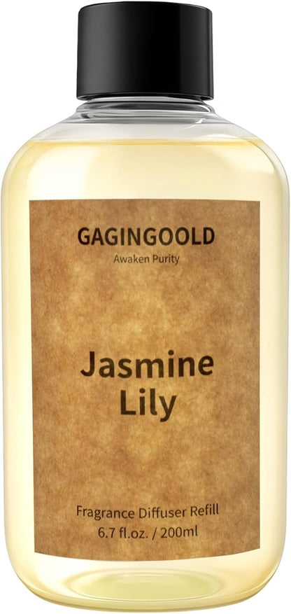 Jasmine Lily Scented Reed Diffuser Oil Refill