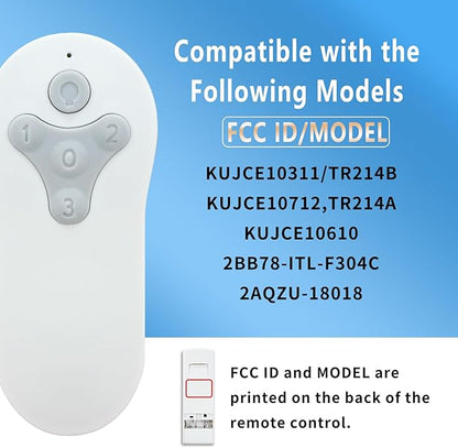 Ceiling Fan Remote Control Replacement, Compatible