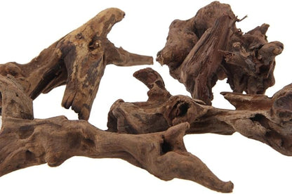 emours Driftwood Branches Reptiles Aquarium Decoration Assorted Size,(6-10 inch in Length),4 Pieces