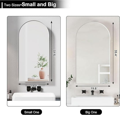 Arched Medicine Cabinets with Mirror, Medicine Cabinet