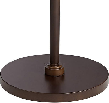 Tropical Woodwork Bronze Downbridge Arc Floor Lamp