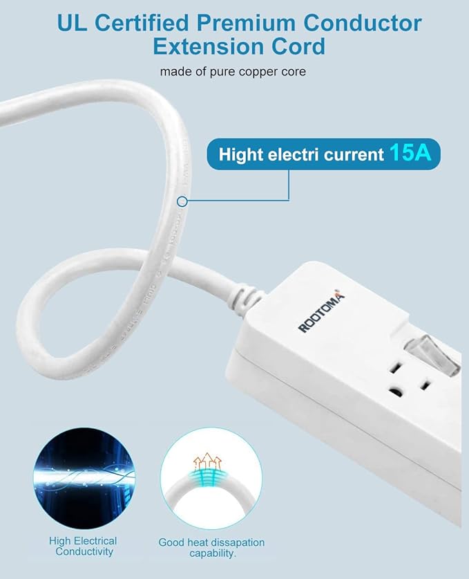 10FT Heavy Duty Extension Cord