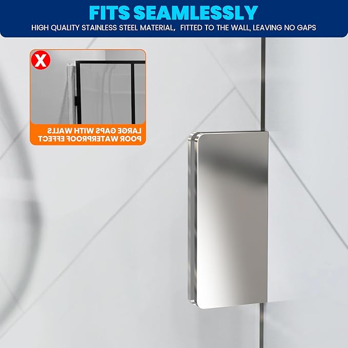 Bathroom Shower Glass Door 36 * 78"
