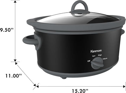 Kenmore 5 Quart Slow Cooker