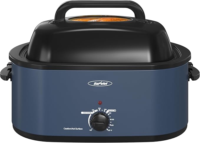 Sunvivi 26lb 22-Quart Roaster Oven, Electric Roaster Oven