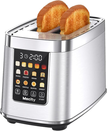 Mecity Motorized Toaster 2 Slice