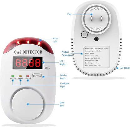 COLORWEL Natural Gas Alarm, Gas Alarm Detector