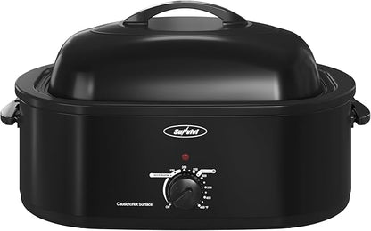 Sunvivi 22lb 18-Quart Roaster Oven, Electric Roaster Oven