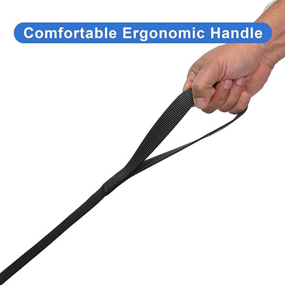 Pawtitas 6 FT Solid Color Leash for Puppy and Dog Leash Dog Training Leash 6 ft or 1.8 m Dog Leash Extra Extra Small Dog Leash can be Used for as a Cat Leash Black Dog Leash