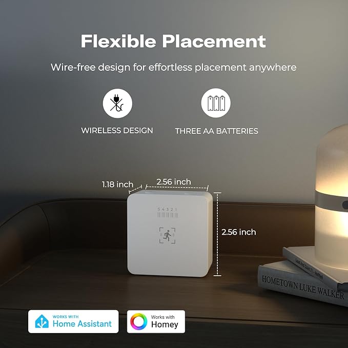 THIRDREALITY Zigbee Motion Sensor R1, Adjustable Sensitivity, Real-time Alerts