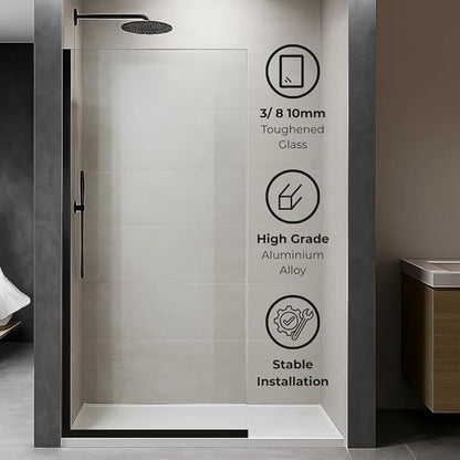 Fixed Glass Shower Panel for Bathroom