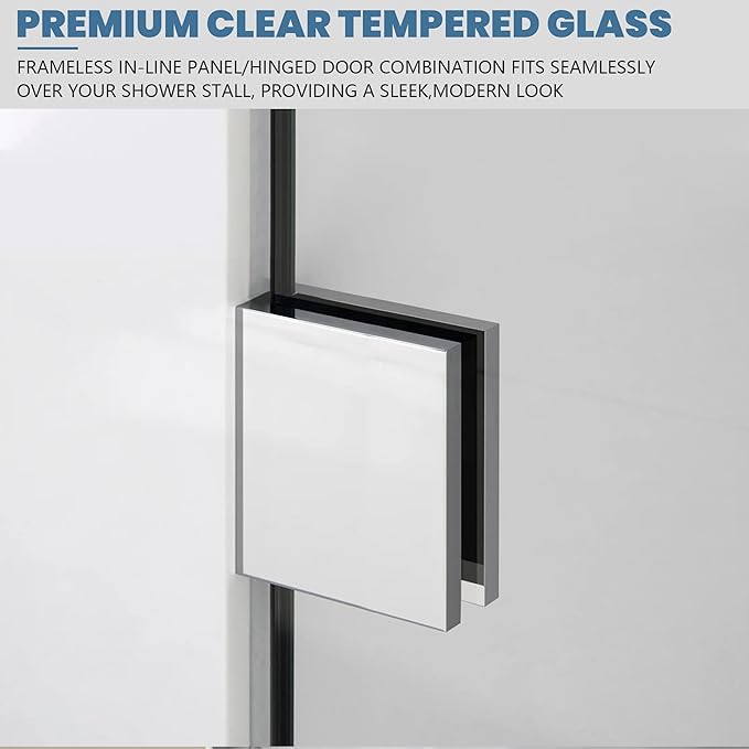 Tempered Glass Shower Door