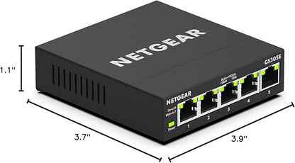 NETGEAR 5-Port Gigabit Ethernet Easy Smart Managed Essentials Switch