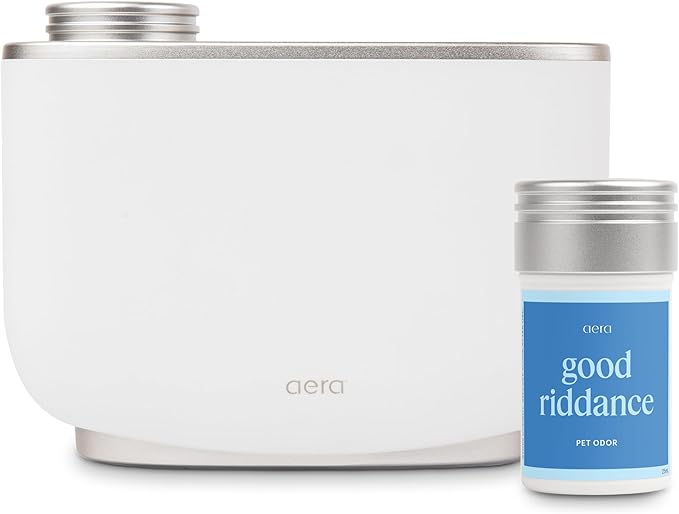 Aera Essential Oil Fragrance Diffuser + Good Riddance Scent Bundle