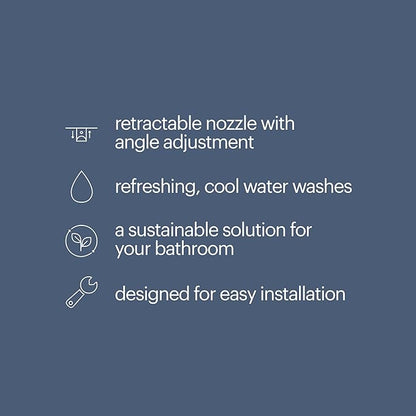Brondell Fresh Spa Adjustable, Bidet Attachment FSA-15