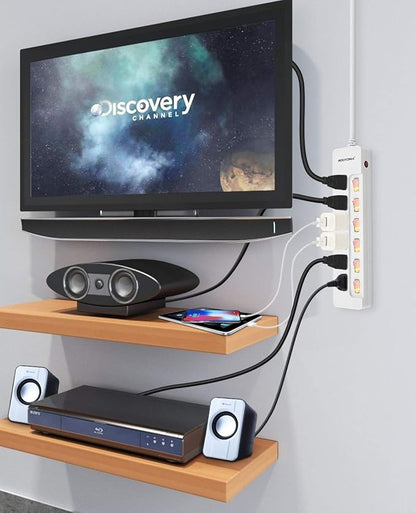 ROOTOMA Power Strip Surge Protector
