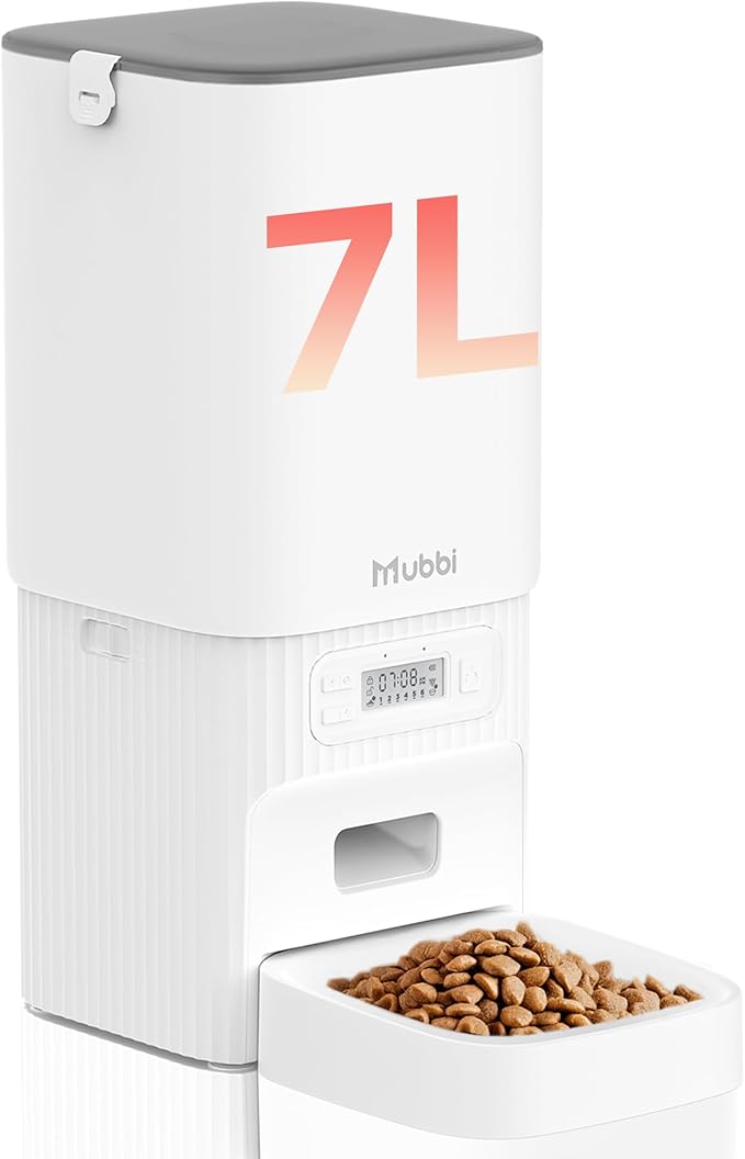 Automatic Cat Feeders, 7L/29 Cups Automatic Dog Feeder
