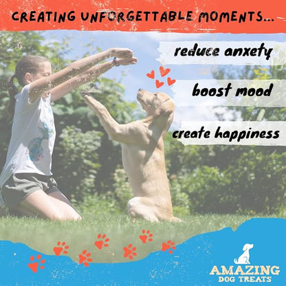 Amazing Dog Treats - Bully Sticks for Small Dogs (3-4 Inch - 16 oz)- Premium Thin Steer Bully Sticks for Dogs - Best Bully Stick Dog Chews - Bully Bones for Puppies and Small Breeds