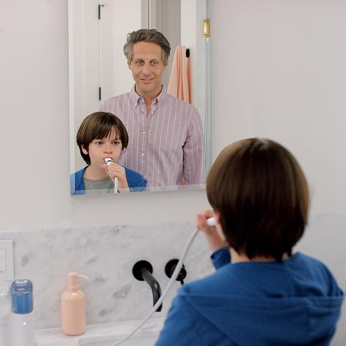Mirrorons Beveled Mirror, Wall Mirror 24" x 32", Frameless Rectangle Bathroom