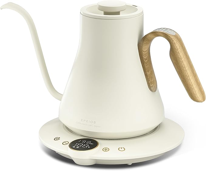 Electric Kettles, INTASTING Gooseneck Electric Kettle, ±1℉ Temperature Control