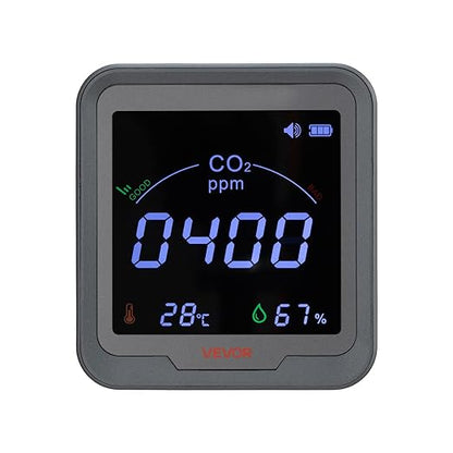 VEVOR Carbon Dioxide Monitor, CO2 Controller