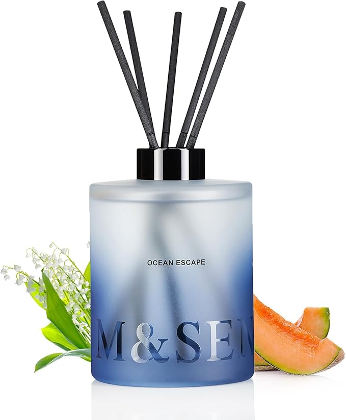 M&SENSE Ocean Escape Reed Diffuser Set