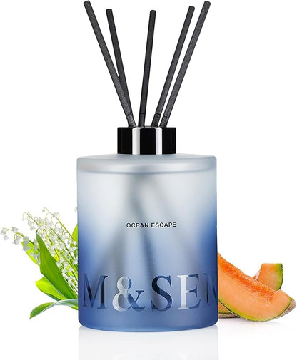 M&SENSE Ocean Escape Reed Diffuser Set