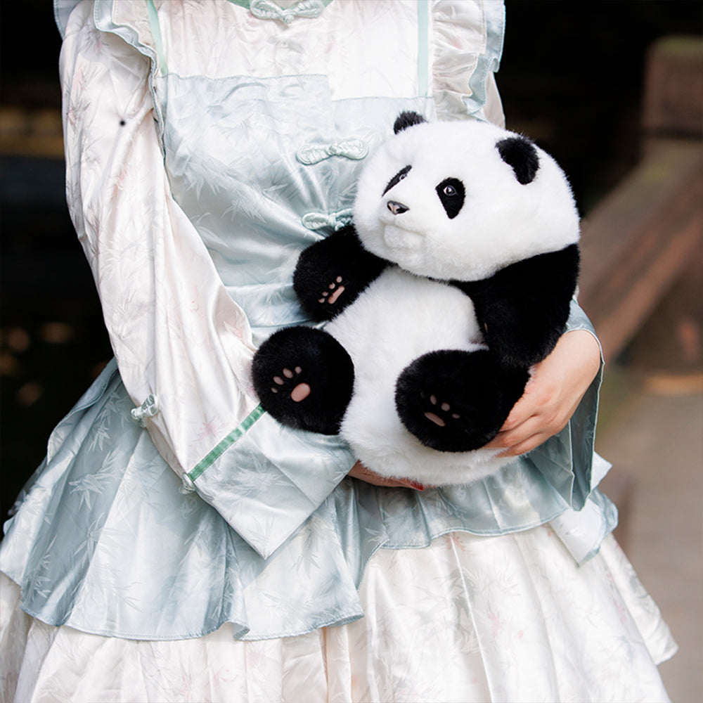 Hehua Panda Backpack – Handmade Collectible for Fans