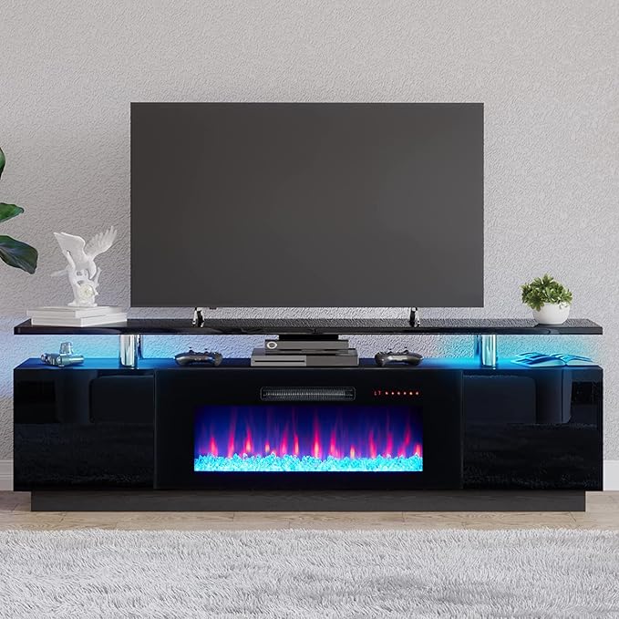 AMERLIFE Fireplace TV Stand